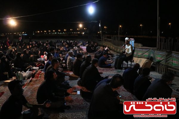 ندای «الغوث» مردم رفسنجان در دومین شب از لیالی قدر در موسسه راهیان نور (خادمین افتخاری رفسنجانی مسجد جمکران قم) 