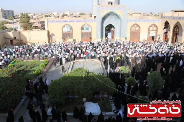 نمازعید فطر درمسجد جامع شهرستان رفسنجان