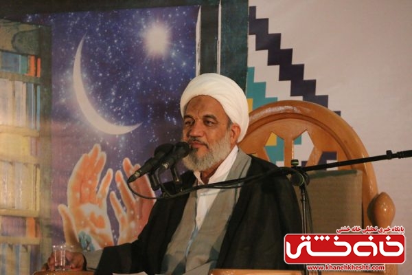 سخنرانی دکتر اقا تهرانی در مراسم وداع با ماه مبارک رمضان در مسجد جامع رفسنجان