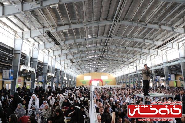 شرکت مردم روزه‌دار و همیشه در صحنه رفسنجان در مراسم راهپیمایی روز جهانی قدس و نماز شکوهمند جمعه 