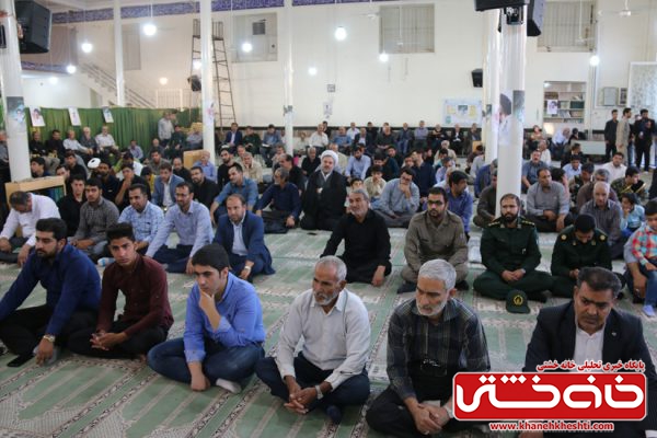 مراسم بزرگداشت سالگرد ارتحال امام(ره) در رفسنجان برگزار شد