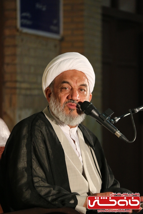سخنرانی حجت الاسلام دکتر مرتضی آقا تهرانیدر مراسم وداع با ماه مبارک رمضان در مسجد جامع رفسنجان