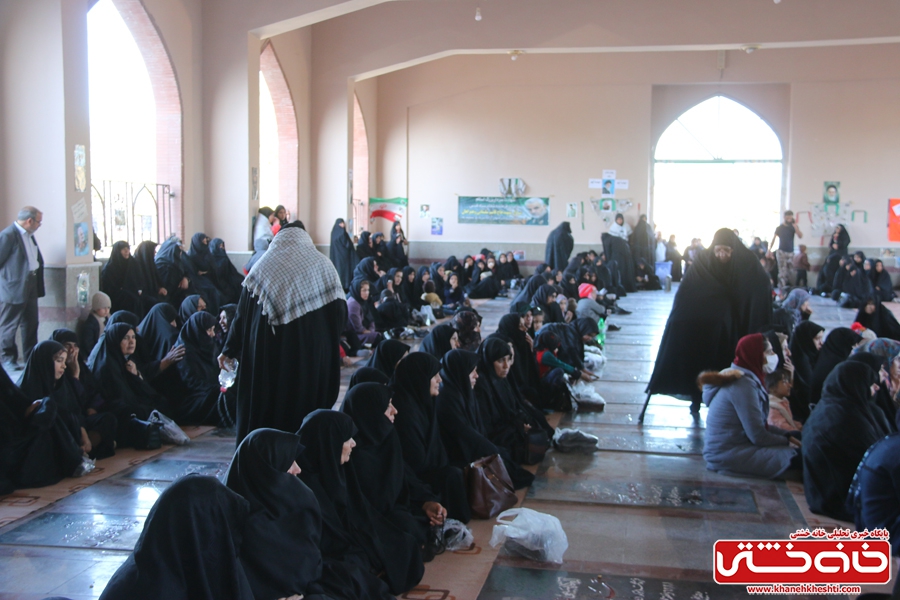 مراسم چهلمین روز شهادت سپهبد حاج قاسم سلیمانی در گلزار شهدای رفسنجان