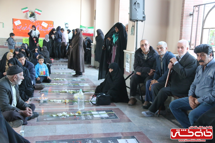 مراسم چهلمین روز شهادت سپهبد حاج قاسم سلیمانی در گلزار شهدای رفسنجان