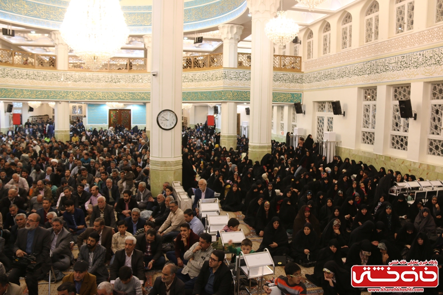 مراسم افتتاحیه شبستان اصلی مسجد الزهرا (س) رفسنجان و جشن میلاد حضرت فاطمه(س)