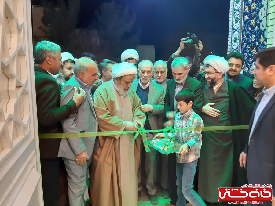 شبستان اصلی مسجد الزهرا (س) رفسنجان در شب میلاد حضرت فاطمه(س)