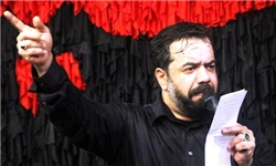 مداحی حاجمحمود کریمی ناتمام ماند