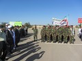 صبحگاه مشترک نیروهای مسلح شهرستان رفسنجان