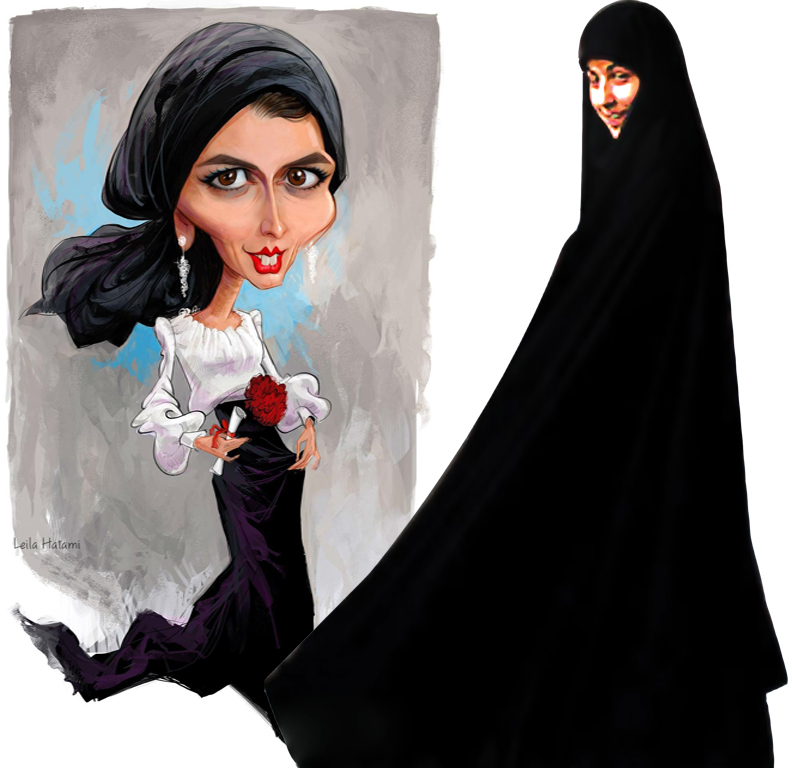 کاریکاتور/زن ایرانی خودباخته نیست