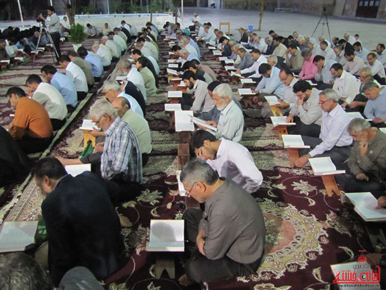 گزارش تصویری آئین جمع خوانی قرآن در رفسنجان