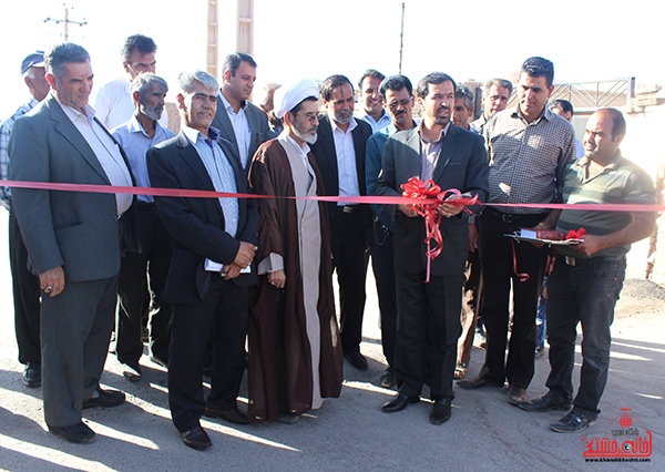 افتتاح بیش از ۲۰ پروژه عمرانی روستایی در رفسنجان با اعتبار ۱۲۰ میلیارد ریال
