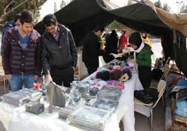 ششمین بازارچه خیریه کوثر در رفسنجان برپا شد