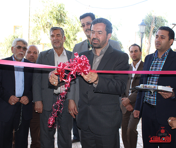 ساختمان جدید مؤسسه اعتباری ثامن الحجج در بهرمان افتتاح شد