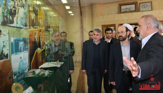 بازدید رئیس سازمان اسناد و کتابخانه ملی از موزه هاشمی رفسنجانی