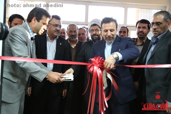 با حضور وزیر ارتباطات ساختمان جدید اداره پست رفسنجان افتتاح شد + عکس