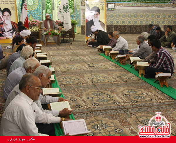 محفل انس با قرآن با حضور احمد شحات احمد در رفسنجان برگزار شد + عکس