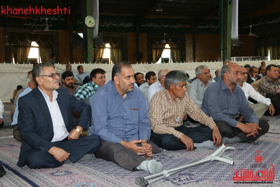 گردهمایی فرماندهان دفاع مقدس در حسینیه ثارالله رفسنجان برگزار شد + عکس