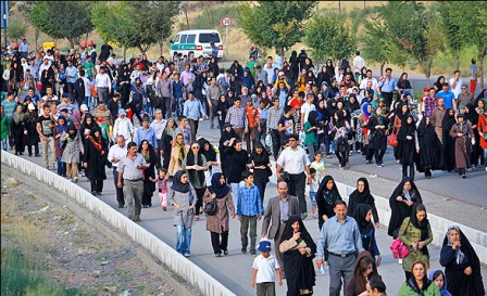 همایش پیاده روی خانوادگی در حومه غربی برگزار می شود