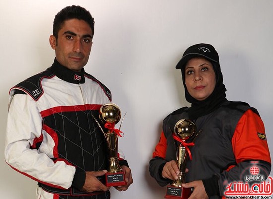 موفقیت دو اتومبیلران رفسنجانی در سومین دوره مسابقات اتومبیلرانی اسلالوم قهرمانی کشور