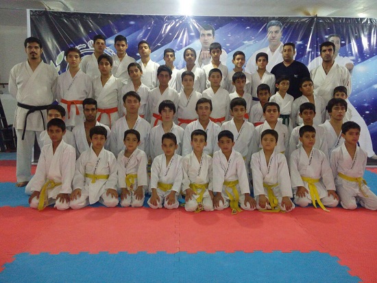 برگزاری  آزمون ارتقاء کمربند کاراته سبک شوتوکان ski در باشگاه استاد رحمانیان رفسنجان