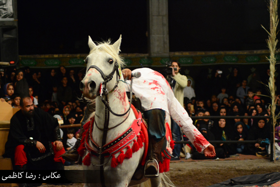 گزارش تصویری تعزیه خوانی گروه موسی بن جعفر(ع) رفسنجان