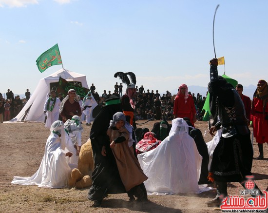 مراسم تعزیه خوانی در شهرک ناصریه رفسنجان برگزار می شود