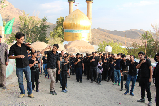 عزای سالار شهیدان در روستای دره در رفسنجان در قاب دوربین خانه خشتی