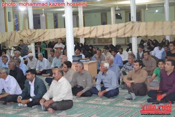 گزارش تصویری برگزاری مراسم سوگواری شهدای منا در روستای هرمزآباد