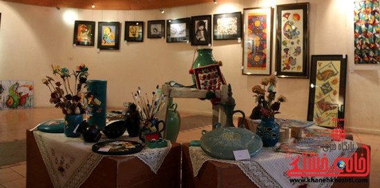 نگارخانه کویر رفسنجان میزبان ۱۲ هنرمند کشوری است