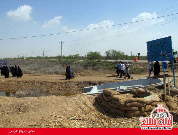 دوربین خانه خشتی در مناطق عملیاتی جنوب کشور