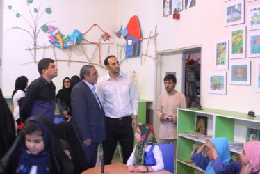 شهردار رفسنجان از کانون پرورش فکری کودکان و نوجوانان بازدید کرد