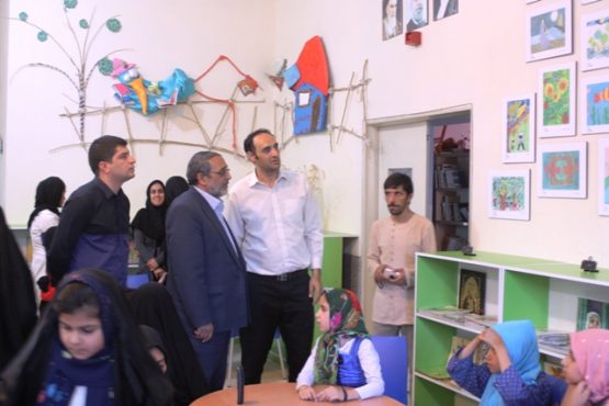 شهردار رفسنجان از کانون پرورش فکری کودکان و نوجوانان بازدید کرد
