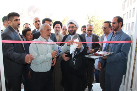 افتتاح و کلنگ زنی سه طرح در روستای داوران رفسنجان