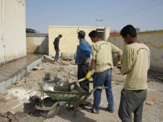 شرکت داوطلبانه ۴۳۰ دانش آموز در طرح هجرت ۳ در رفسنجان