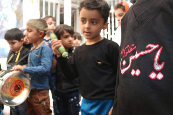 تصاویر عزاداری کودکانه در مهد کودک نسیم قرآن رفسنجان