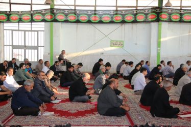آزمون خطبه همام ویژه خدام مسجد مقدس جمکران در رفسنجان برگزار شد