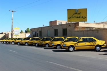 توقیف ۸ تاکسی مسافربری متخلف در رفسنجان