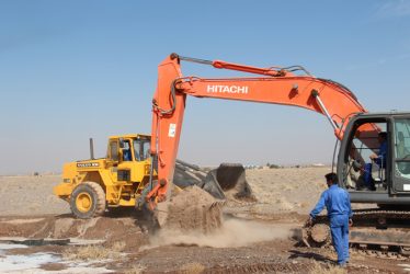 مانور پارگی و انفجار خطوط لوله در رفسنجان برگزار شد / تصاویر