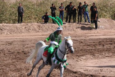 اجرای گروه تعزیه خوانی آل طه محمدیه رفسنجان/تصاویر