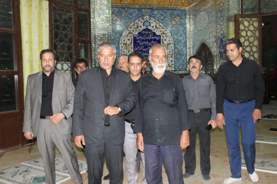 حضور نماینده مردم رفسنجان در جمع عزاداران حسینی در جوادیه فلاح / تصاویر