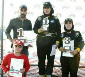 کسب چهار مقام قهرمانی توسط سه اتومبیلران رفسنجانی در مسابقات اسلالوم هشتگرد