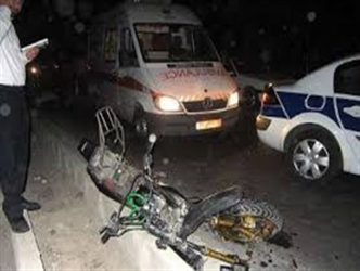 مرگ موتور سوار در حادثه جاده رضاآباد رفسنجان / راننده خودرو متواری شد