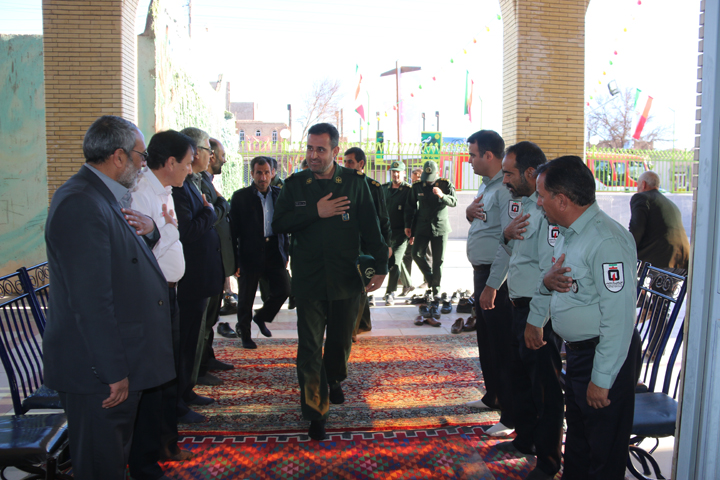 گرامیداشت شهدای آتش نشان در رفسنجان