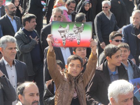 حضور باشکوه مردم رفسنجان در راهپیمایی یوم الله ۲۲ بهمن / تصاویر