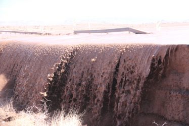 تکذیب افزایش حجم آبهای رودخانه های جاری در رفسنجان در امشب