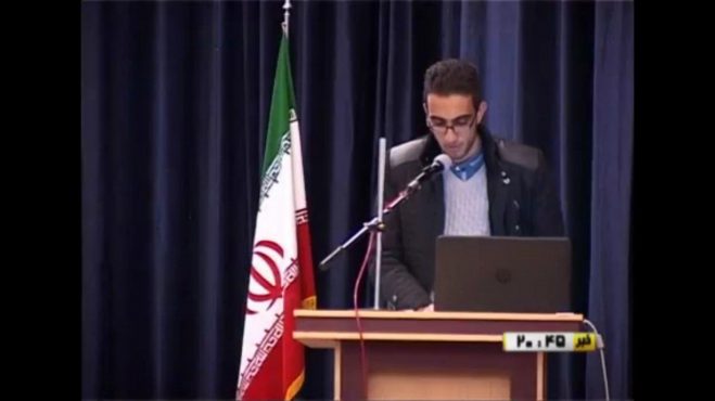 درخشش دانشجوی رفسنجانی در همایش بزرگداشت آیت الله رضوی سلدوزی