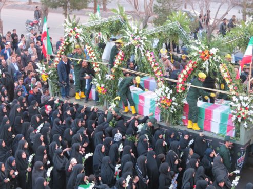 عرض ارادت مردم رفسنجان به مقام شامخ شهدای گمنام و شهید غواص / تصاویر