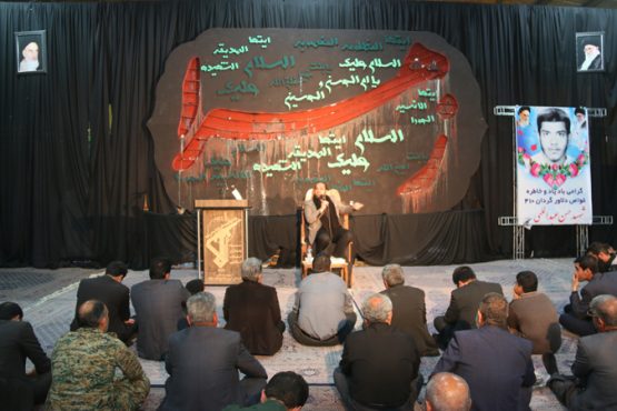 مراسم بزرگداشت شهید غواص حسن عبداللهی در رفسنجان برگزار شد / تصاویر