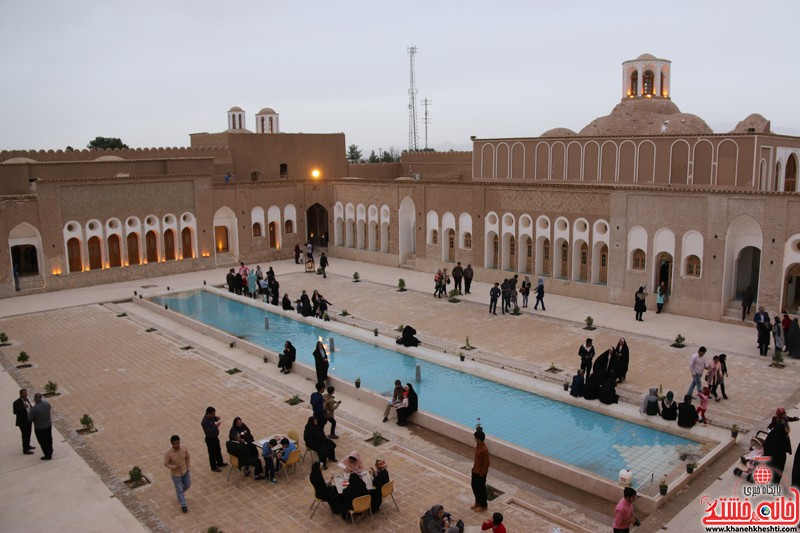 بزرگترین خانه خشتی جهان خانه حاج آقا علی در قاسم آباد رفسنجان نوروز 1396