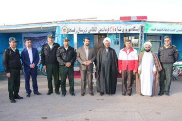 بازدید مسئولین از ایستگاههای نوروزی ورودی شهر رفسنجان / تصاویر